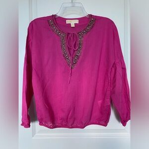 Pink color MK 100% cotton shirt